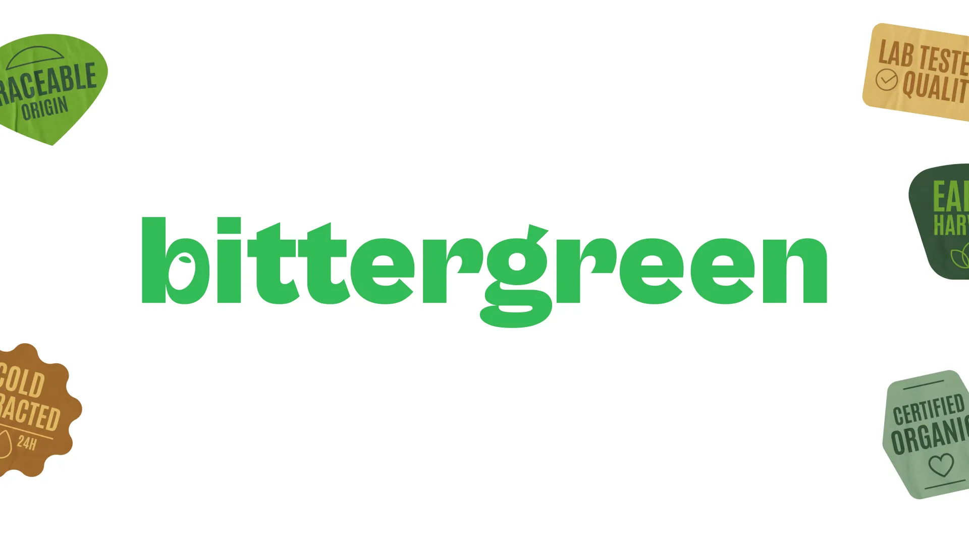 Image of Bittergreen's brand identity