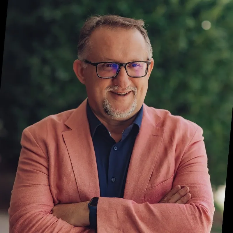 Portrait of Gorazd Čad, client from Conventa