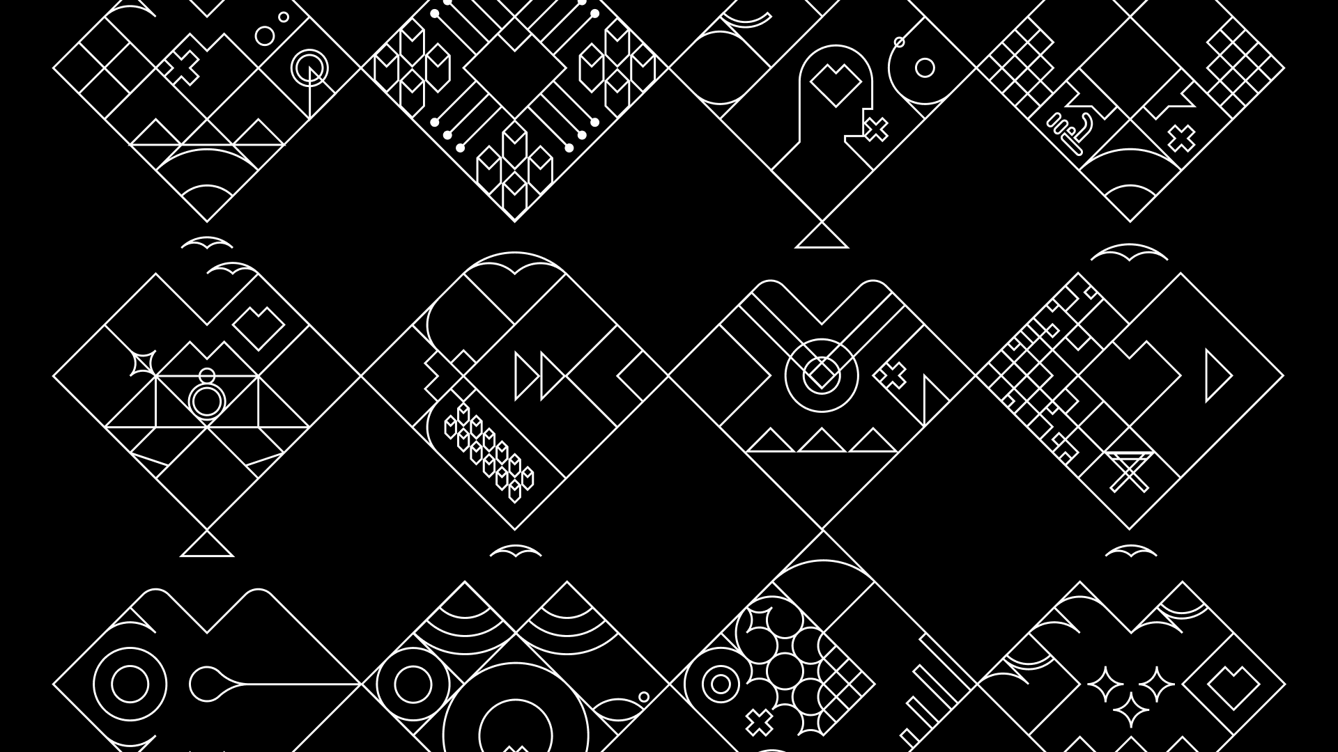 Showcase of branding works