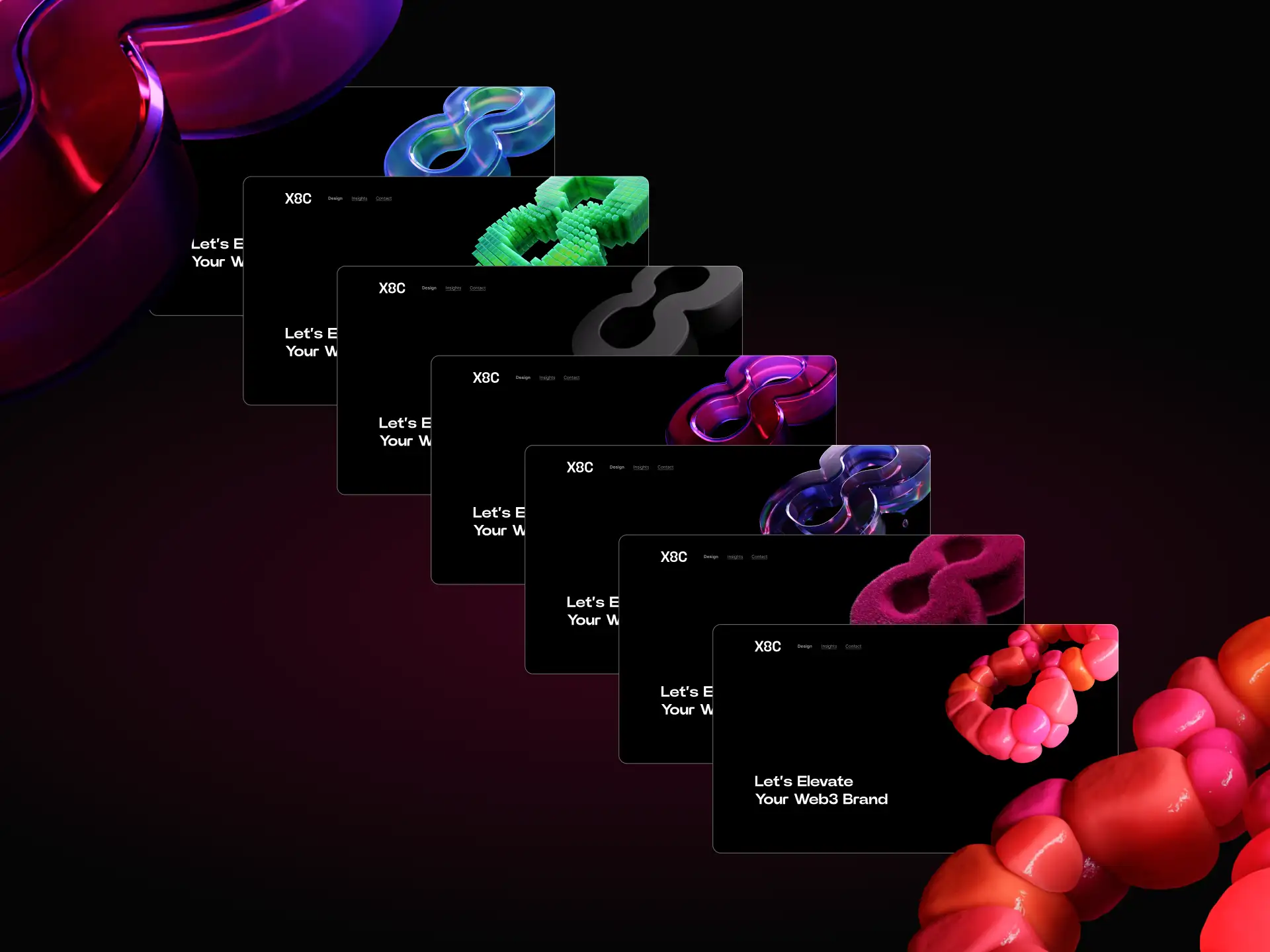 X8C brand design 1