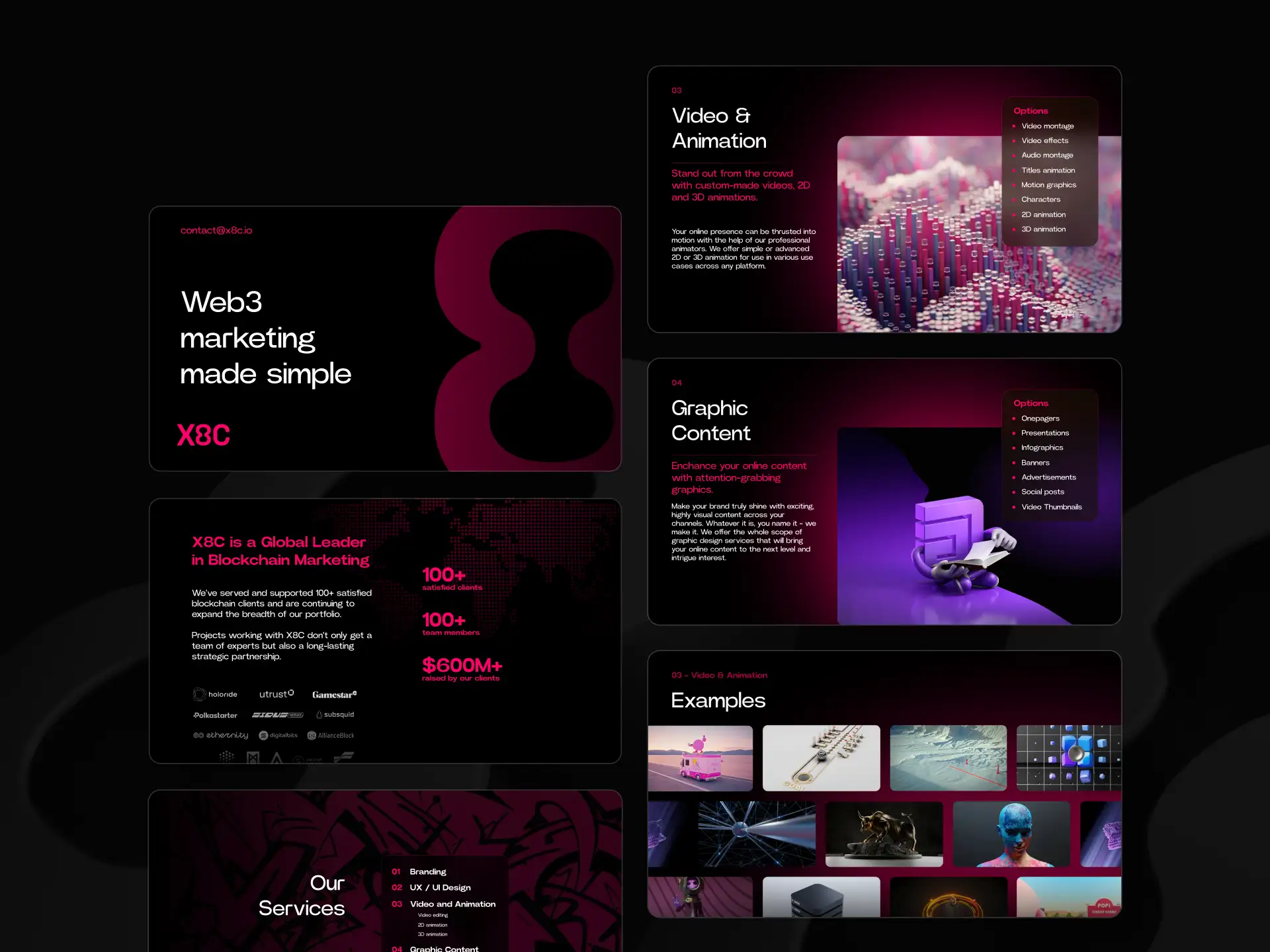 X8C brand design 4